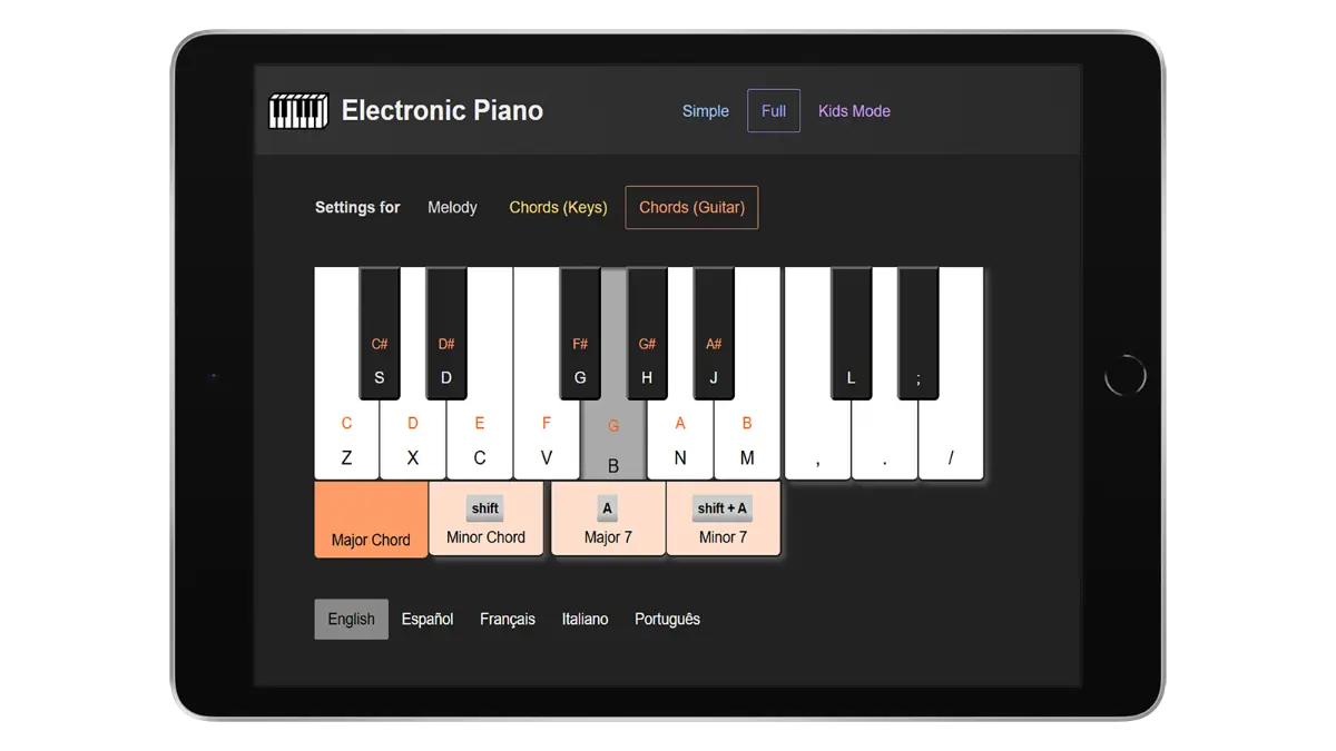 Electronic Piano screenshot 4
