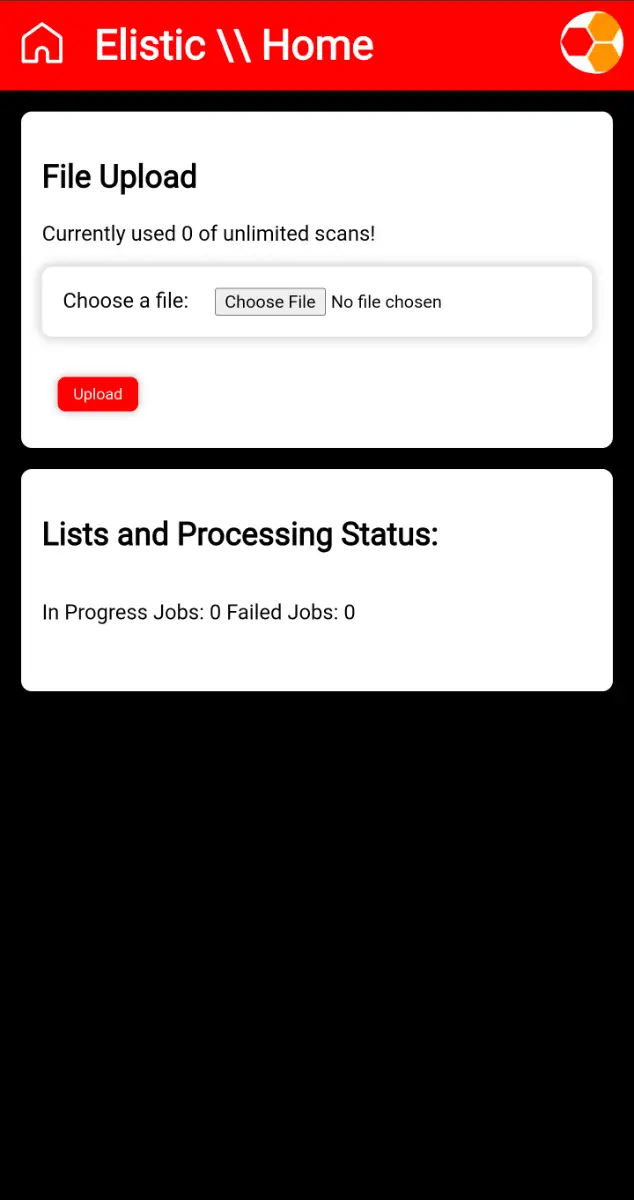 Elistic screenshot 2