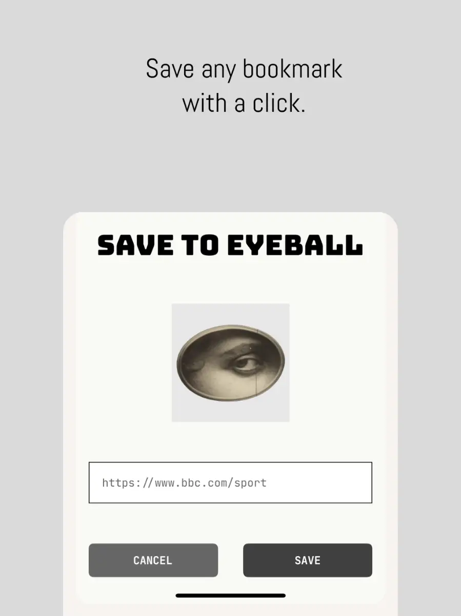 Eyeball - AI Bookmarking screenshot 3