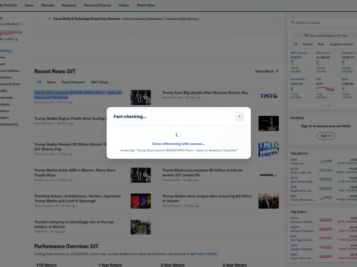 FactCheckIt screenshot 2