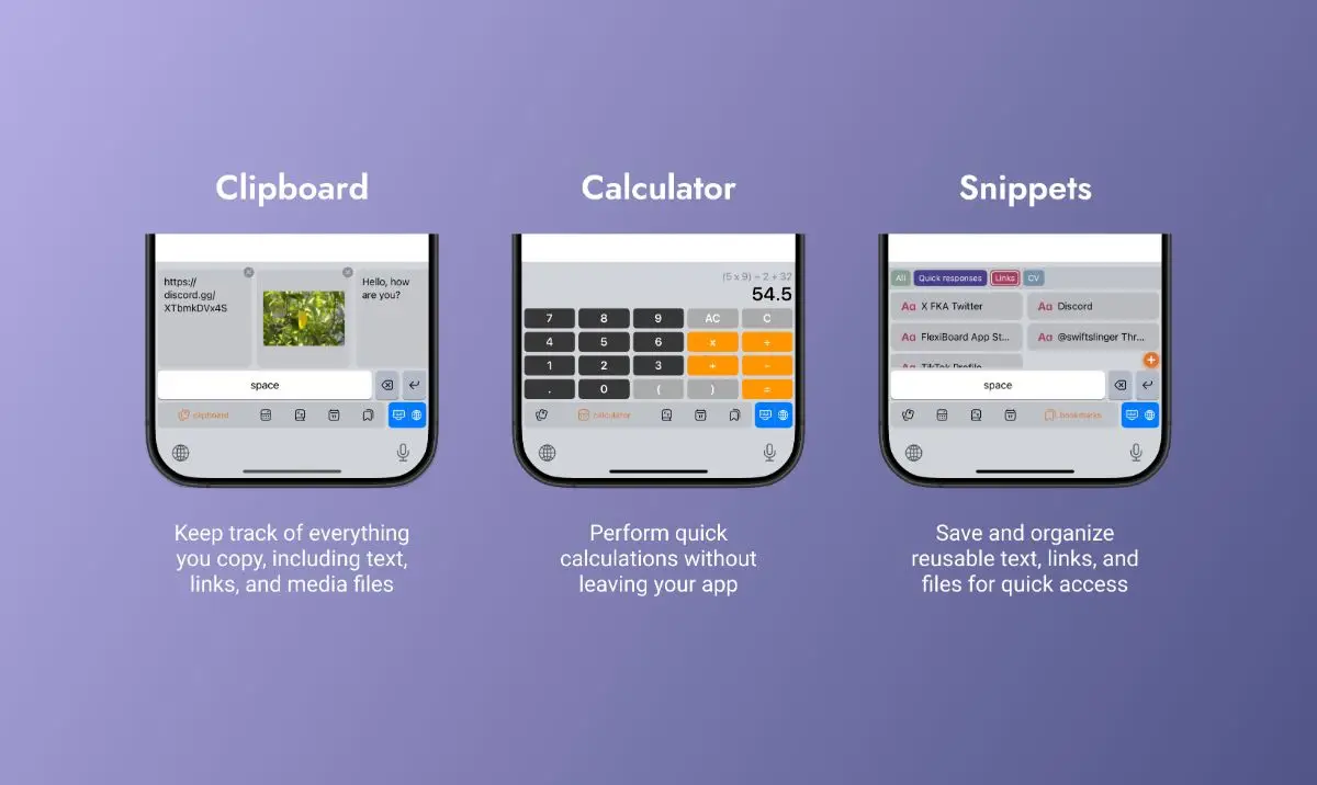 FlexiBoard screenshot 2
