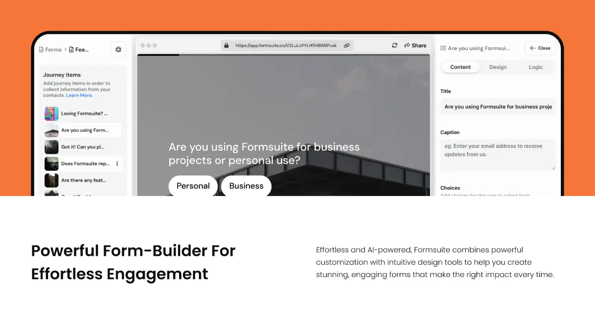 Formsuite screenshot 2