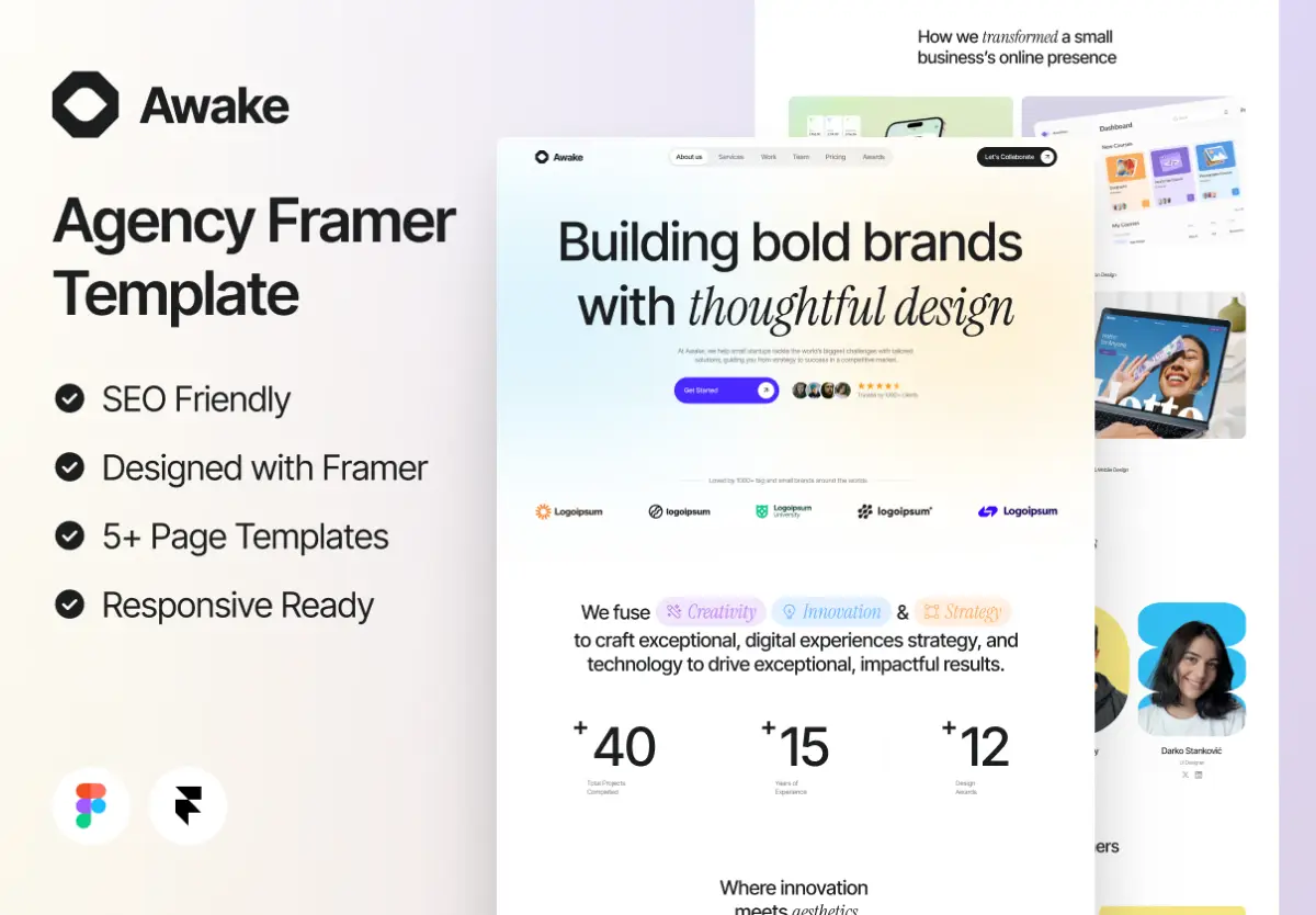 Framer Templates & Themes screenshot 1