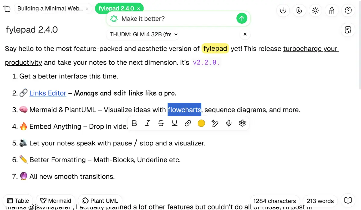 fylepad screenshot 3