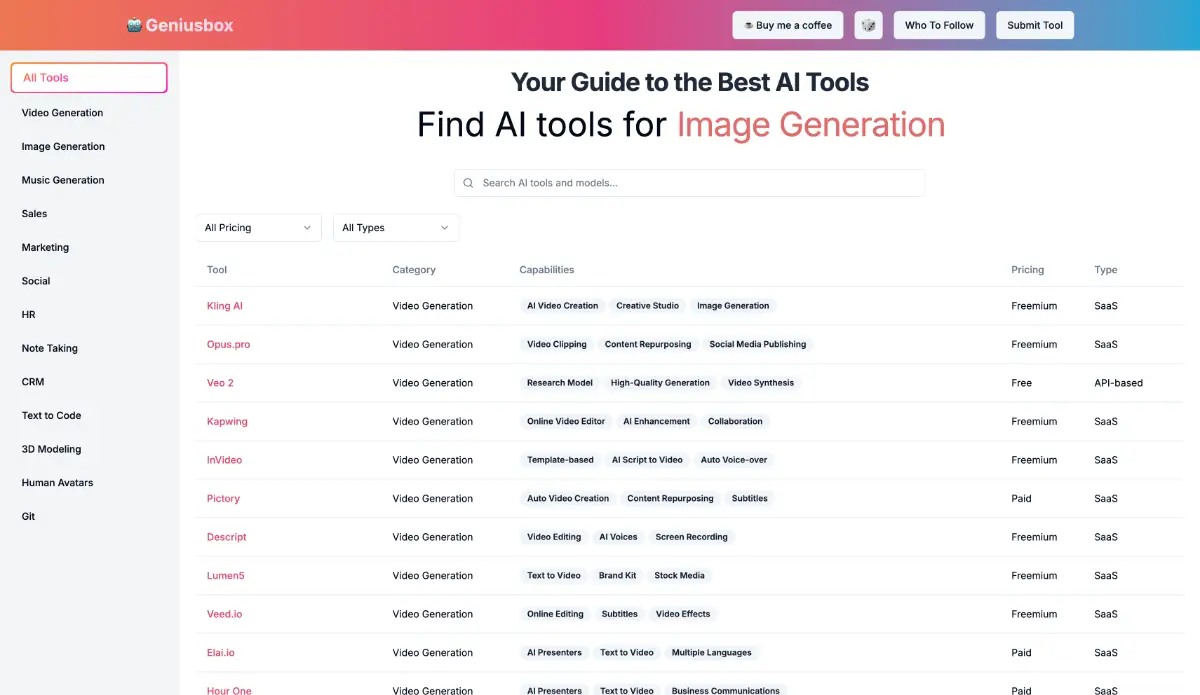 Geniusbox screenshot 2