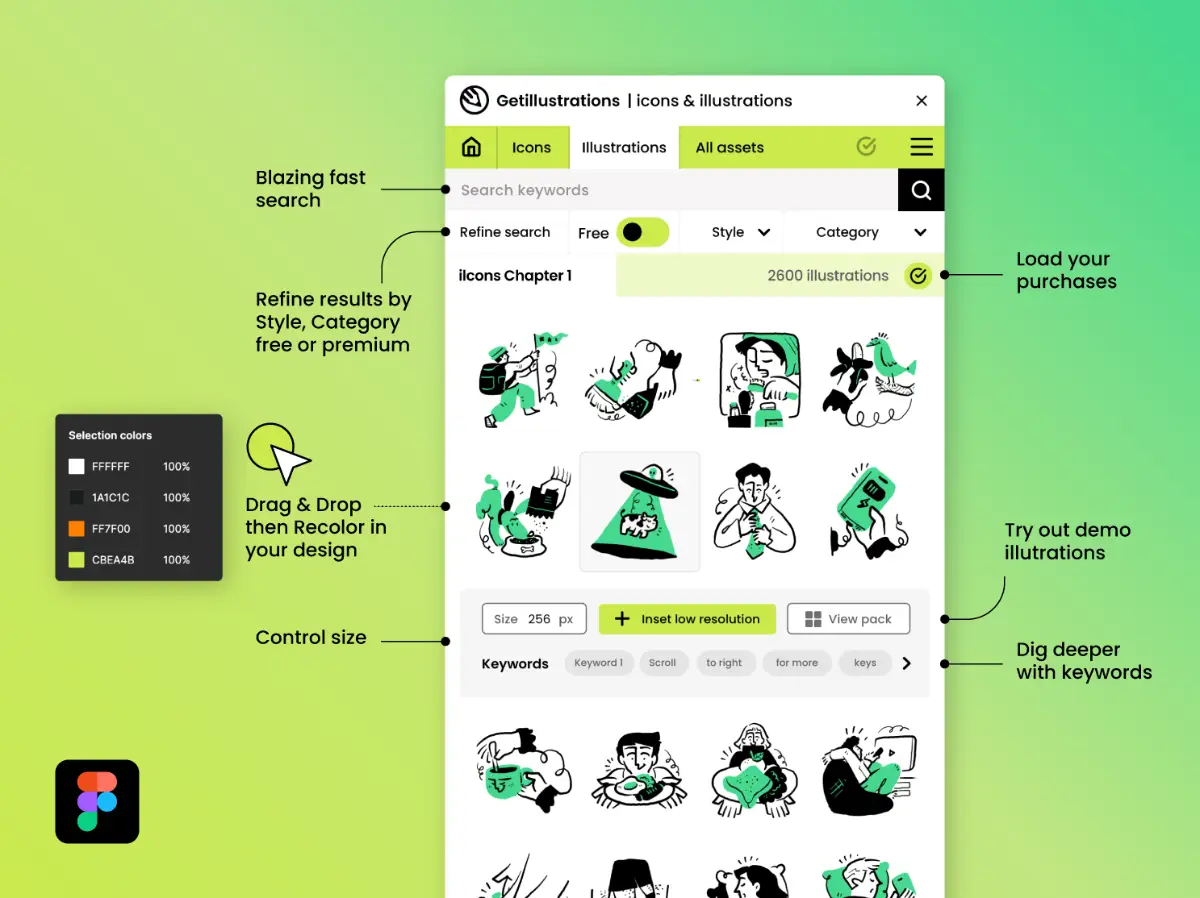 Getillustrations screenshot 4