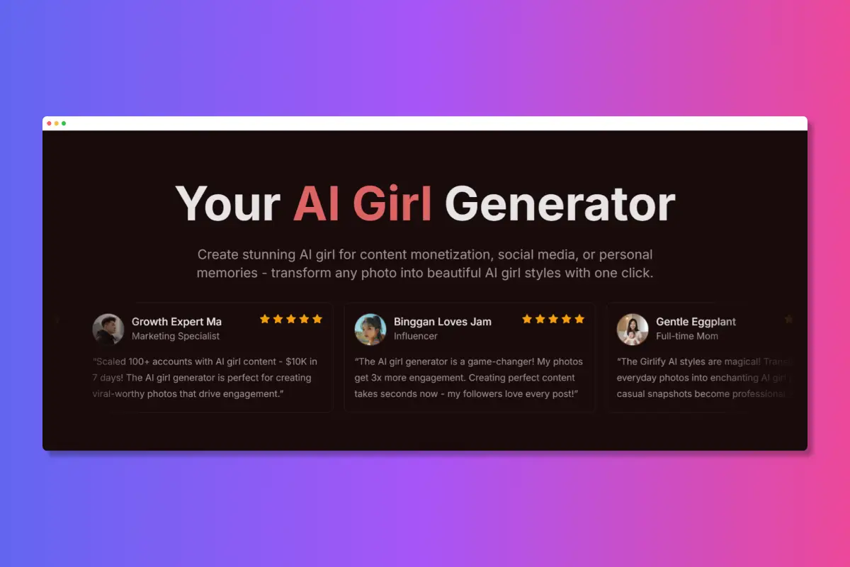 Girlify screenshot 3