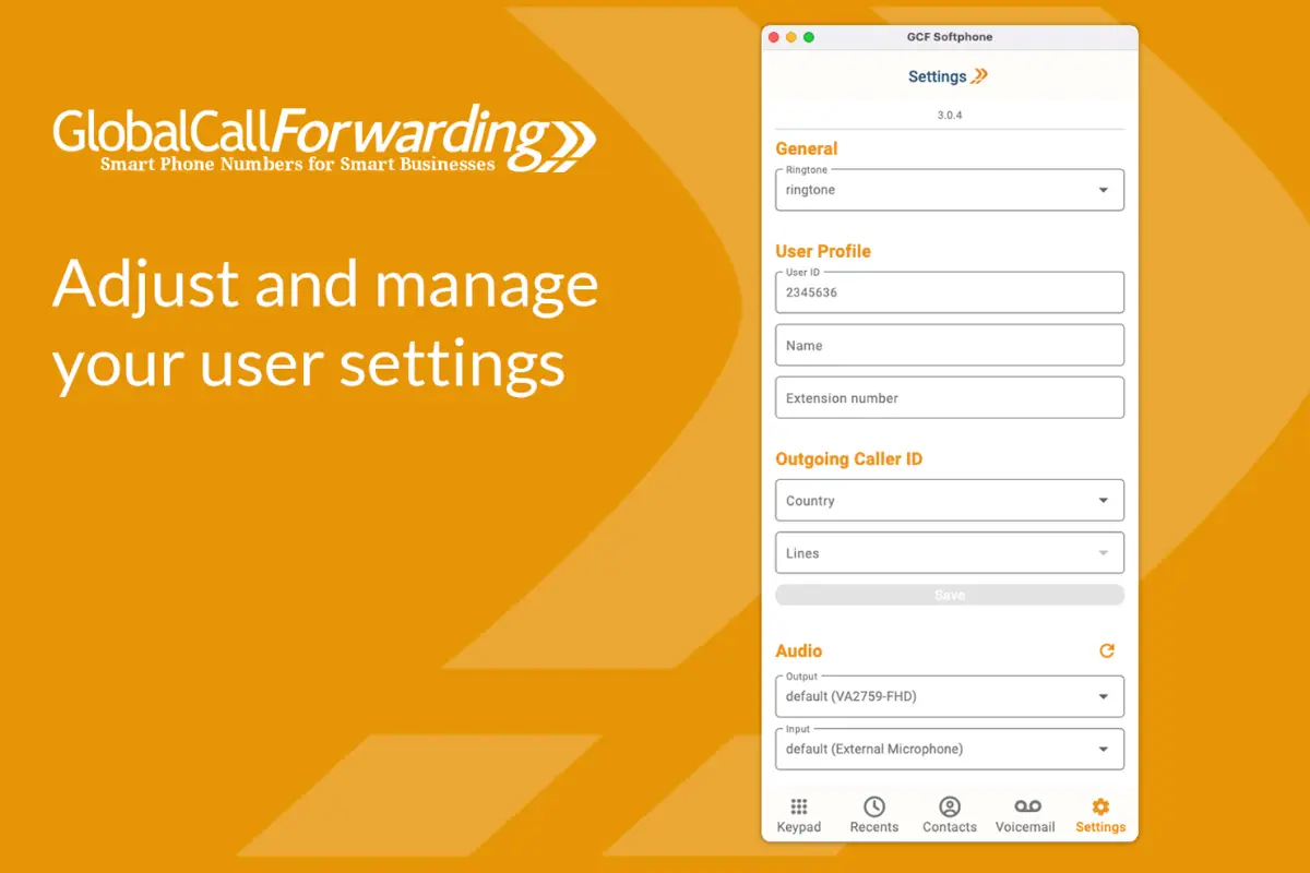 Global Call Forwarding screenshot 2