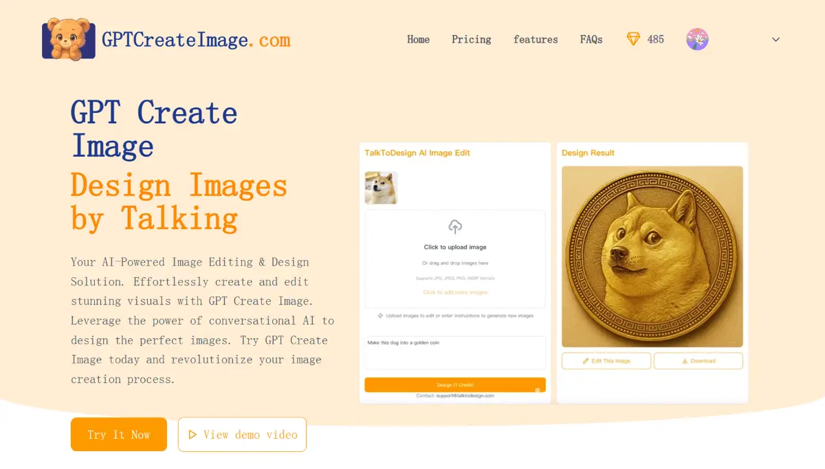 GPT Create Image	 screenshot 3