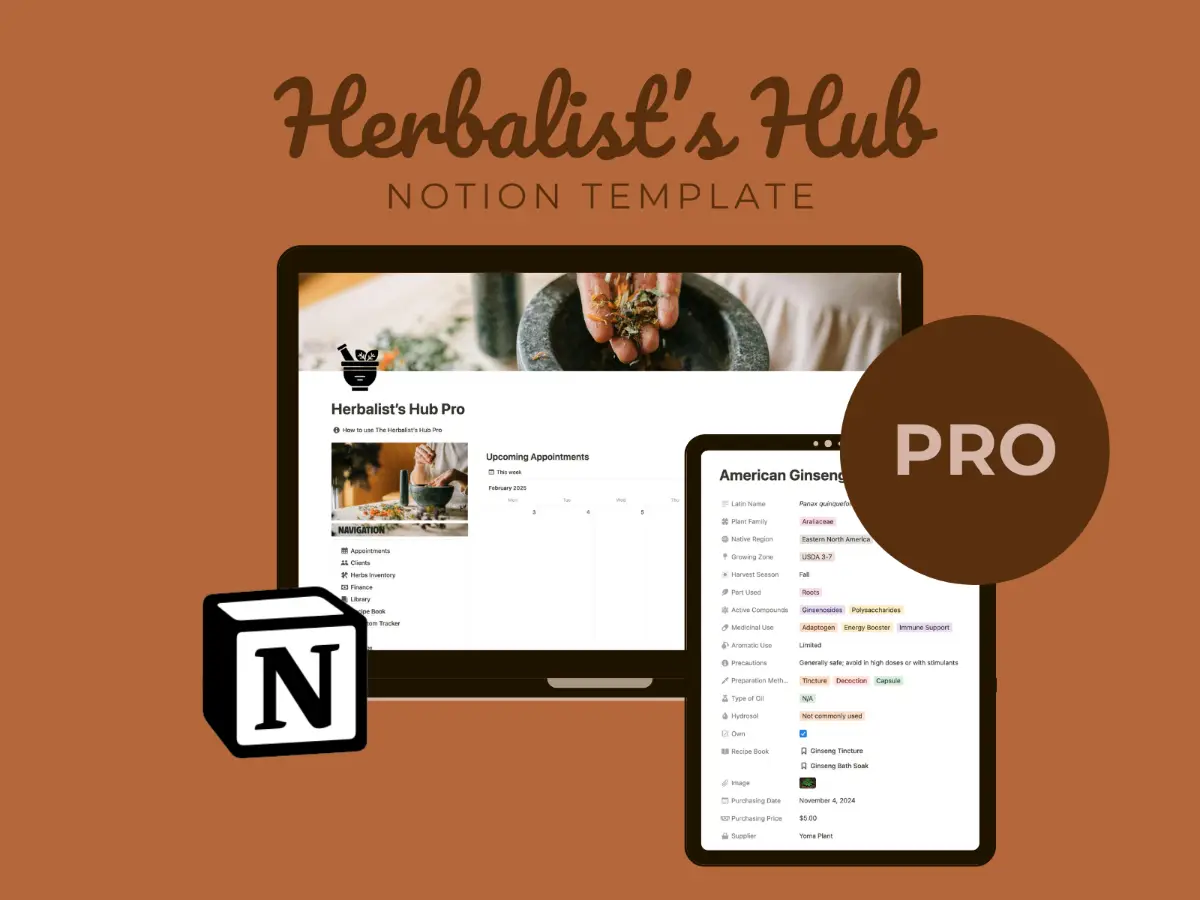Herbalist Hub Pro screenshot 2