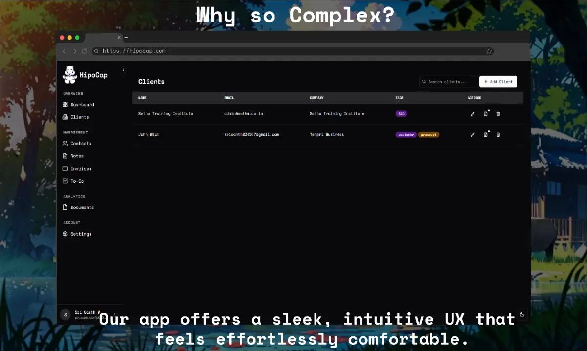 Hipocap screenshot 2