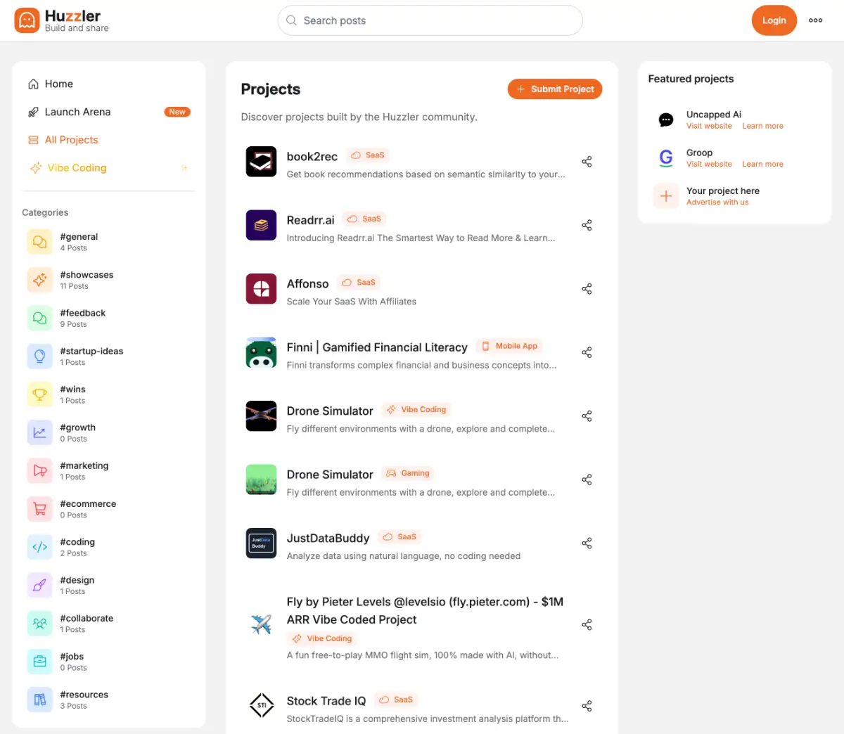 Huzzler.so screenshot 3