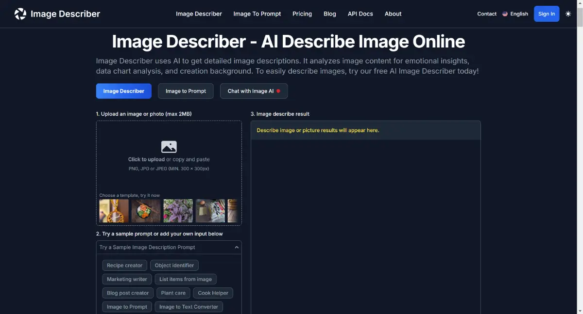 Image Describer screenshot 4