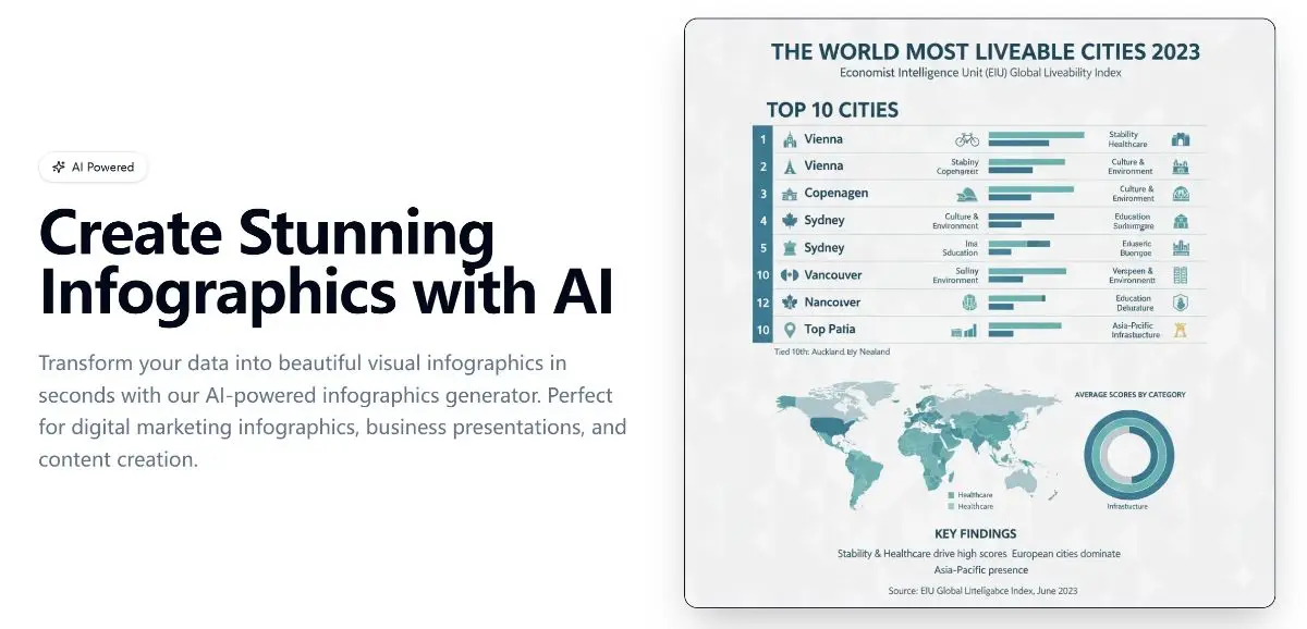Infographics AI screenshot 1
