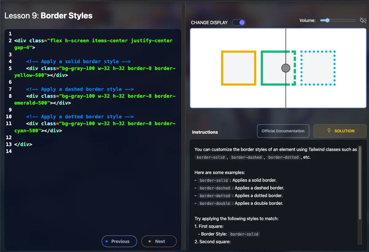 Interactive Tailwind screenshot 1