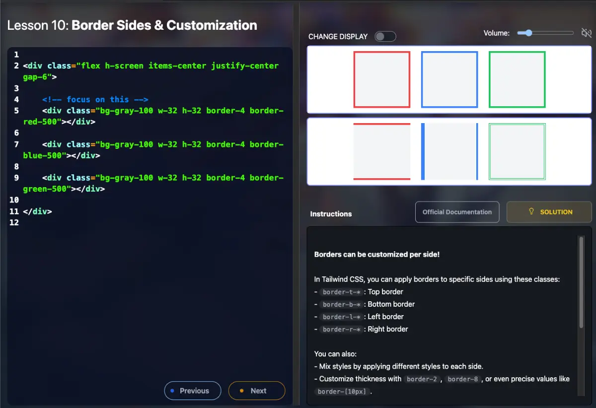 Interactive Tailwind screenshot 2