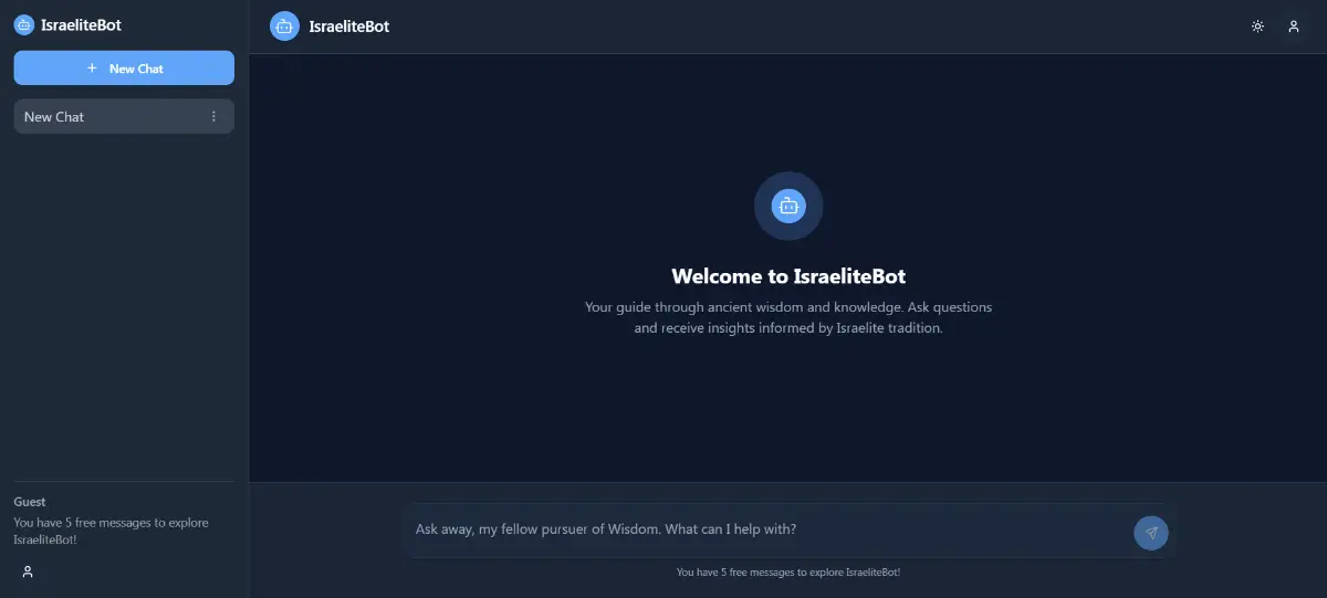 IsraeliteBot: Your Bible AI Companion product image