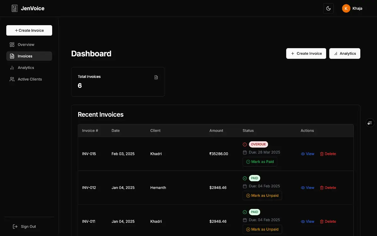 Jenvoice screenshot 4
