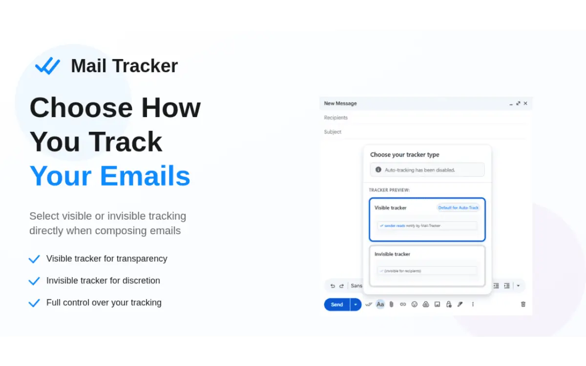 Mail-tracker screenshot 2