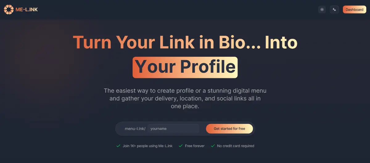 Me-Link screenshot 1