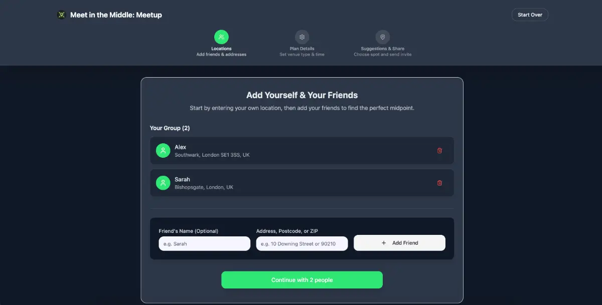 Meet In The Middle screenshot 1