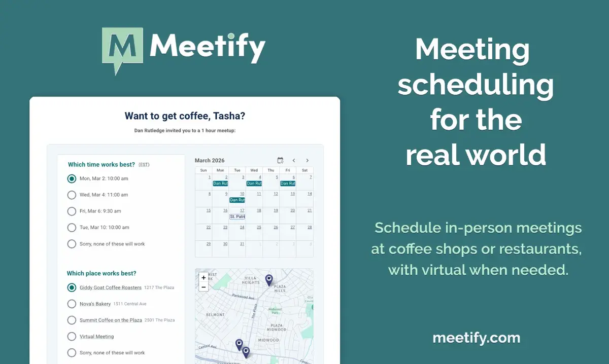 Meetify screenshot 2