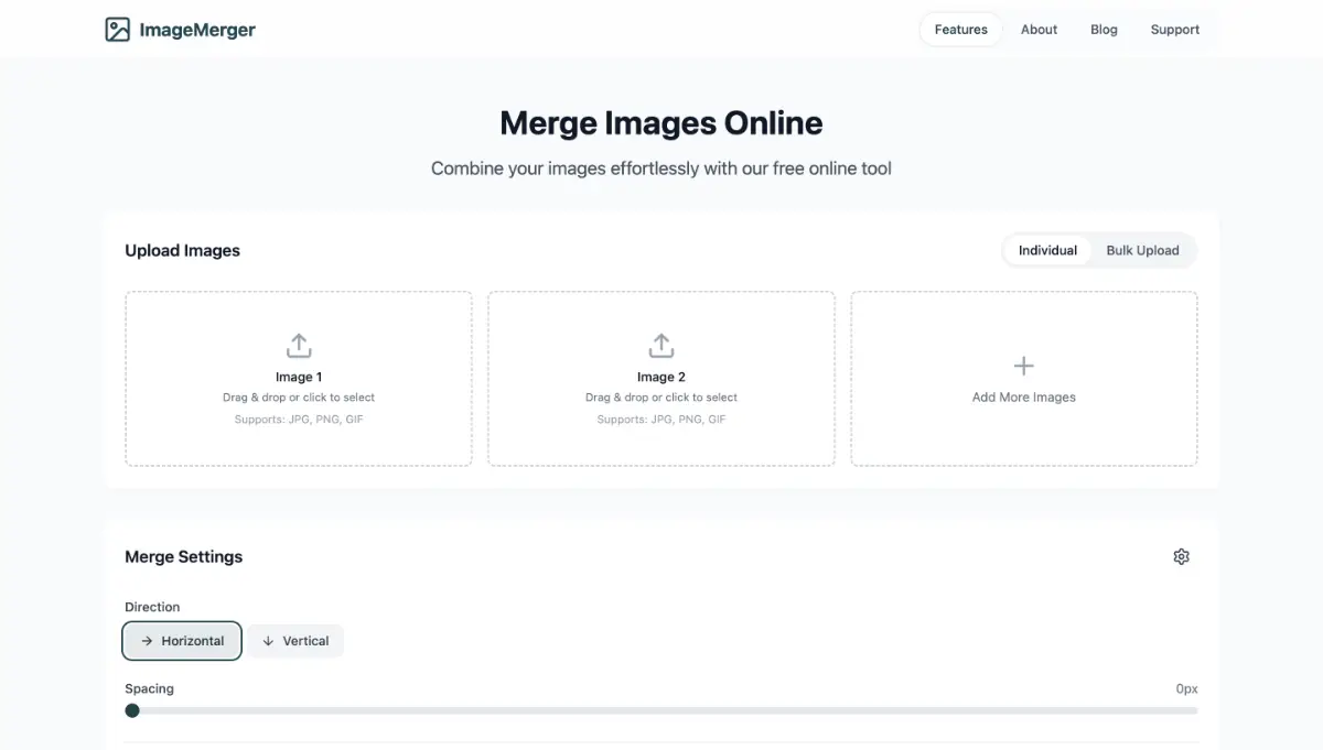 Merge Images screenshot 2