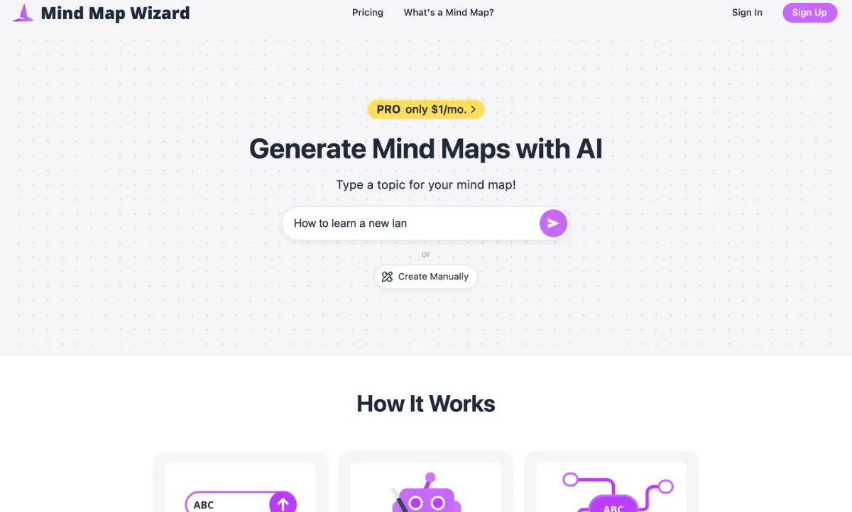 Mind Map Wizard screenshot 3