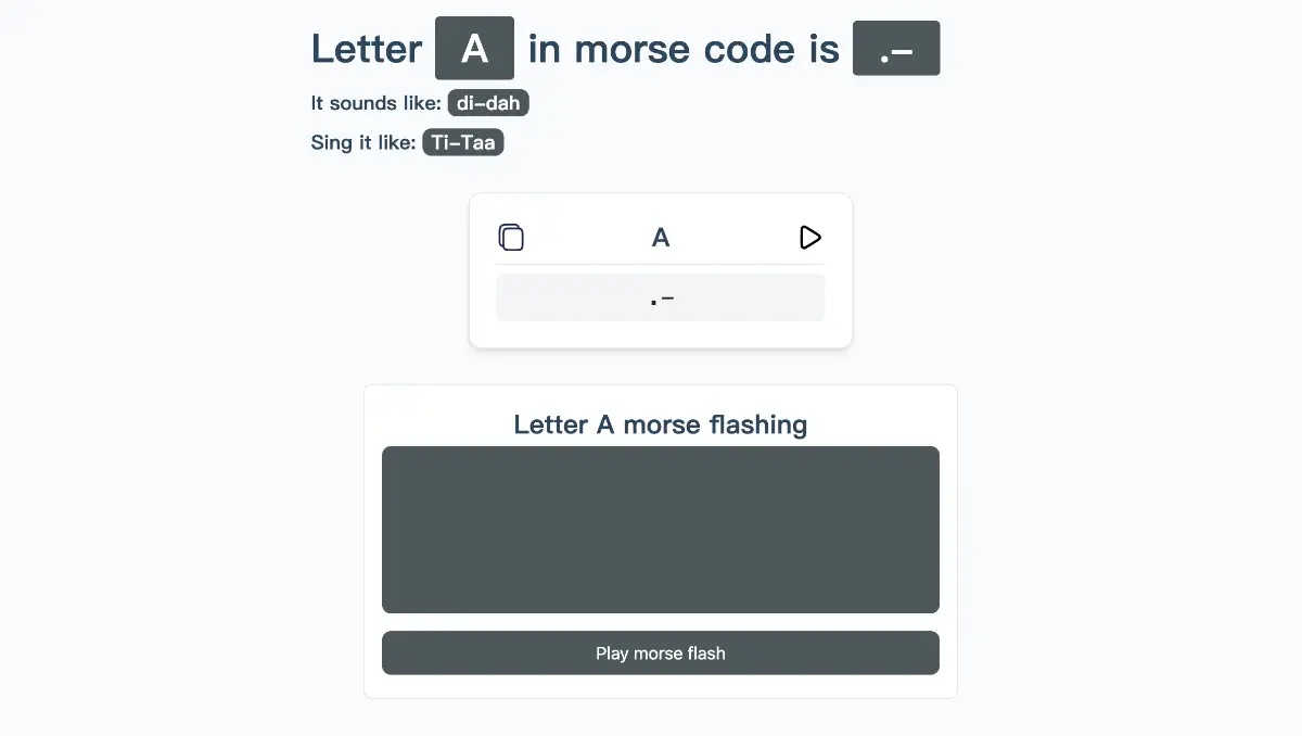 Morse Code Translator screenshot 1