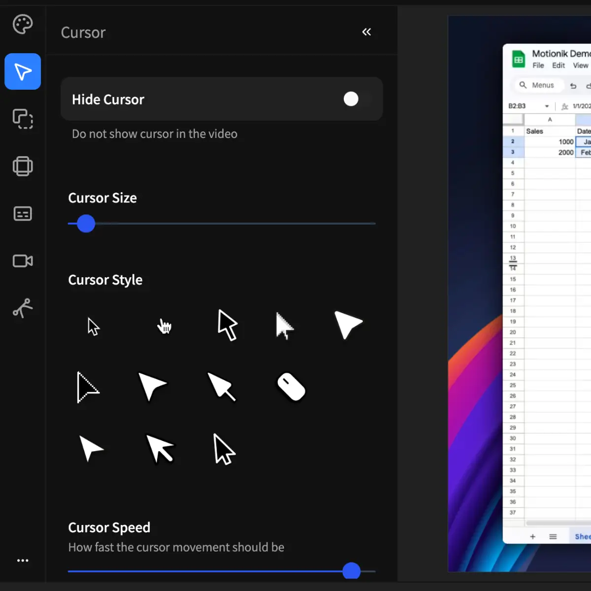 Motionik screenshot 4