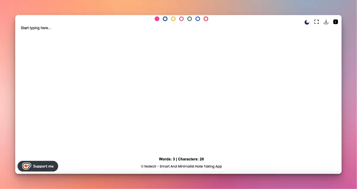 NoteUX screenshot 3