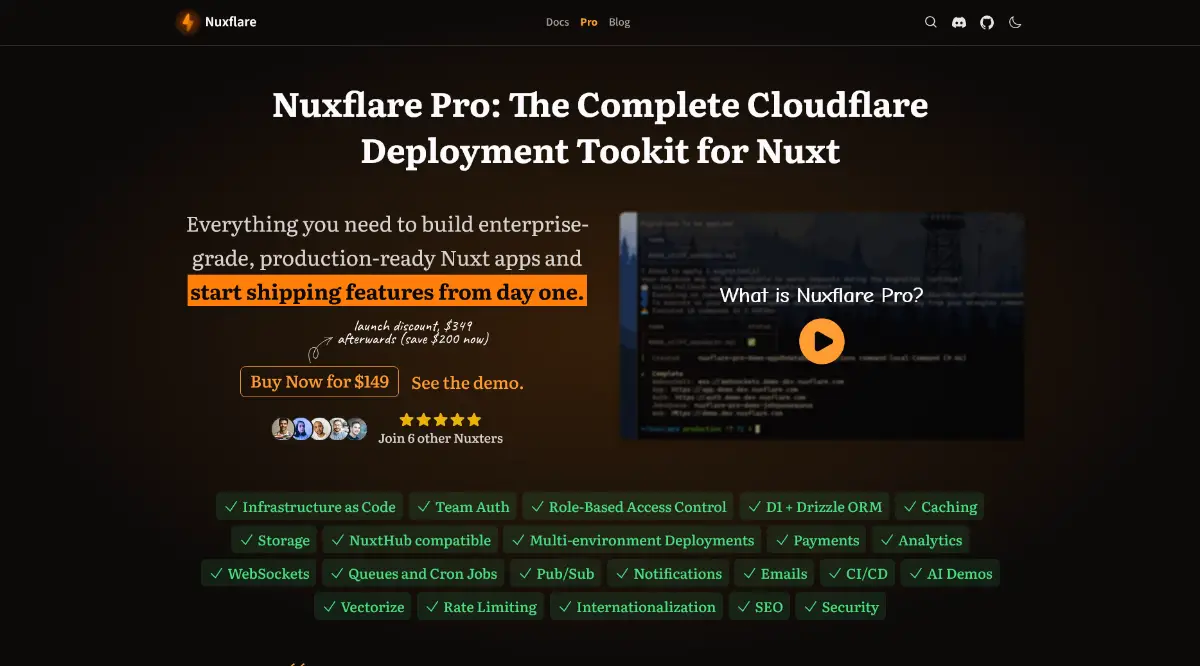 Nuxflare Pro screenshot 2