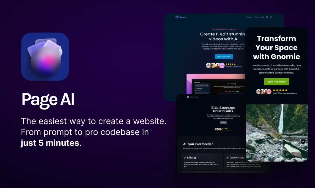 PageAI screenshot 1