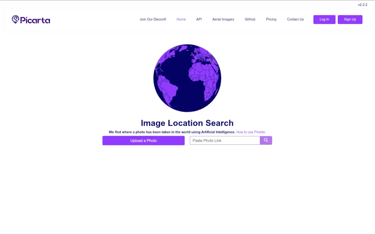 Picarta screenshot 1