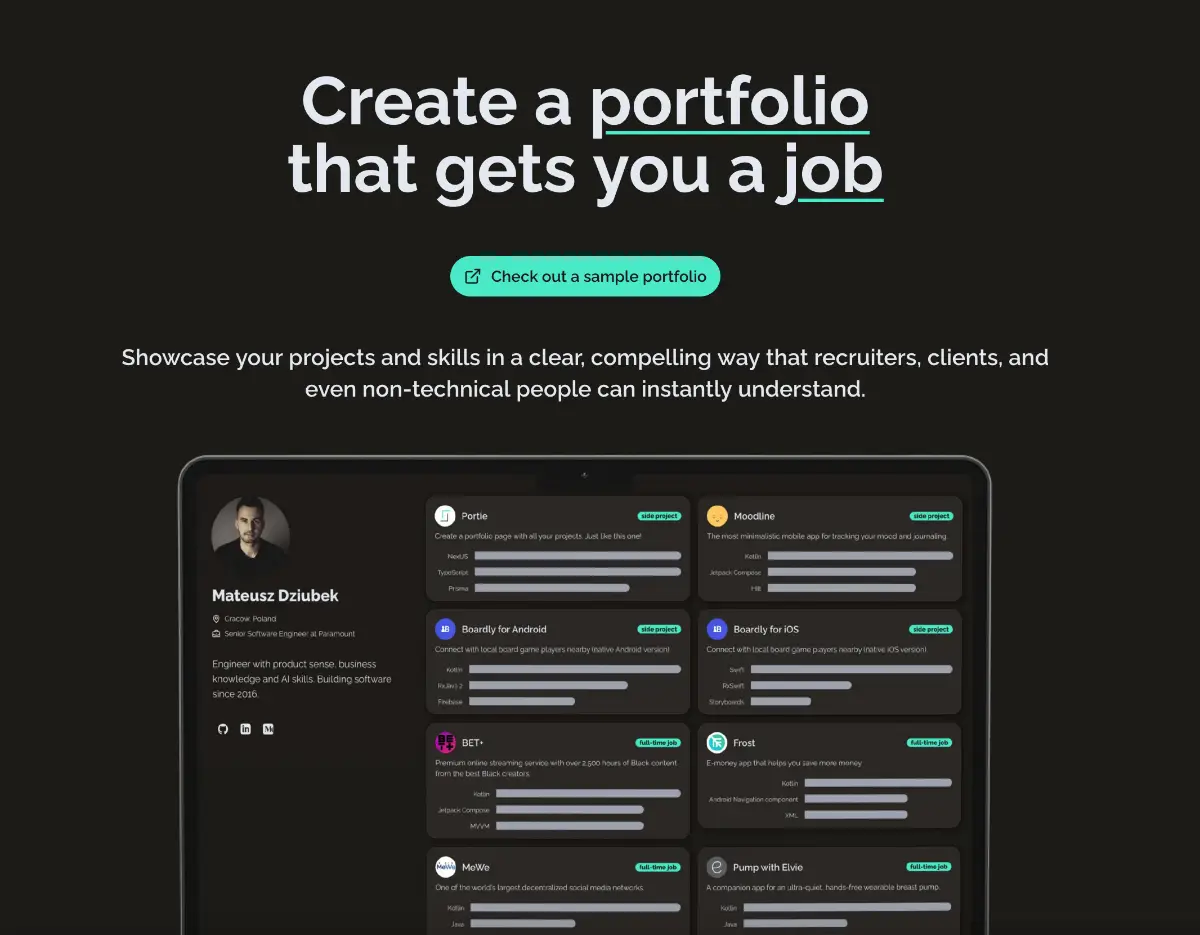 Portie screenshot 1