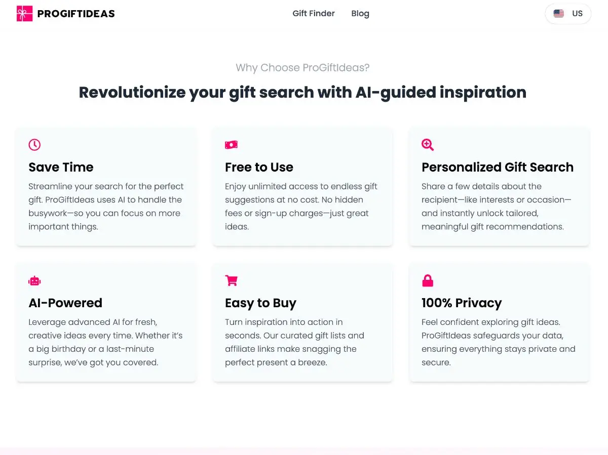 ProGiftIdeas screenshot 2