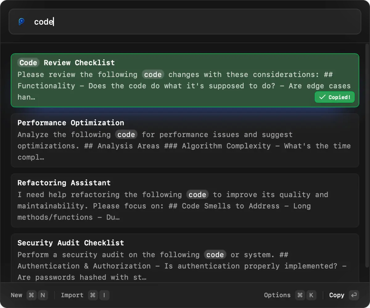 Promptlight screenshot 3