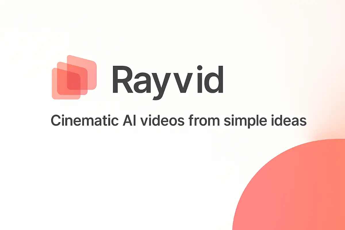 Rayvid AI screenshot 2