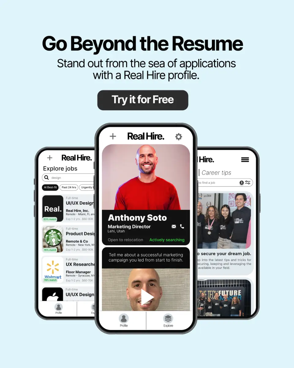 Real Hire screenshot 1