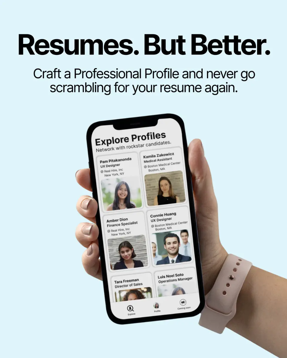Real Hire screenshot 2