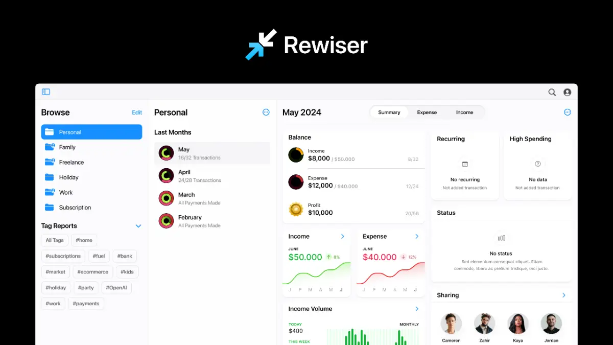 Rewiser screenshot 2