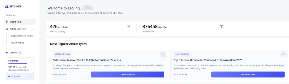 seo.ing screenshot 3