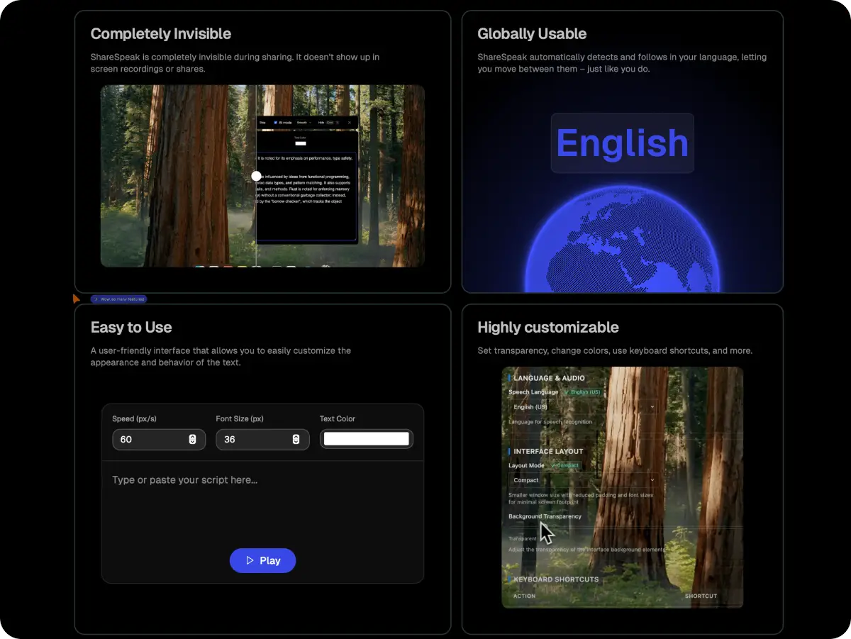 ShareSpeak screenshot 1