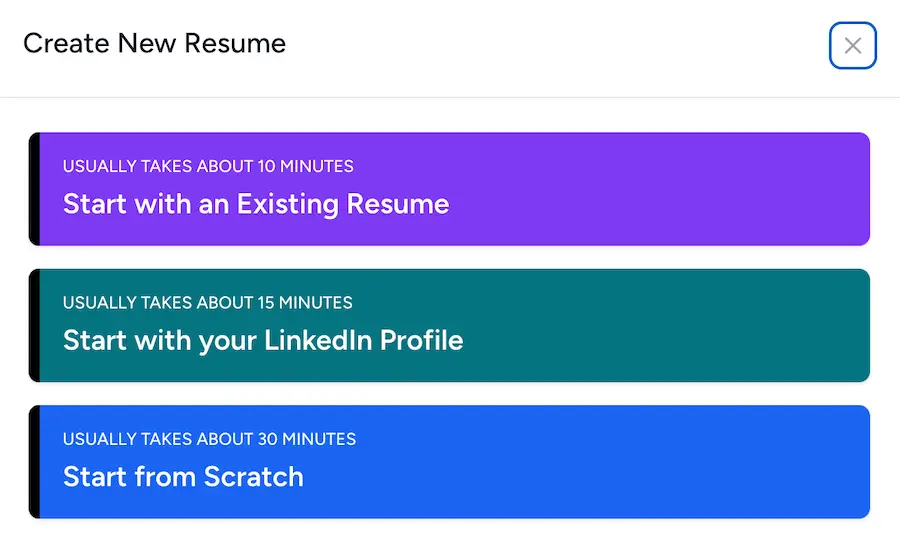 Sheets AI Resume Builder screenshot 3