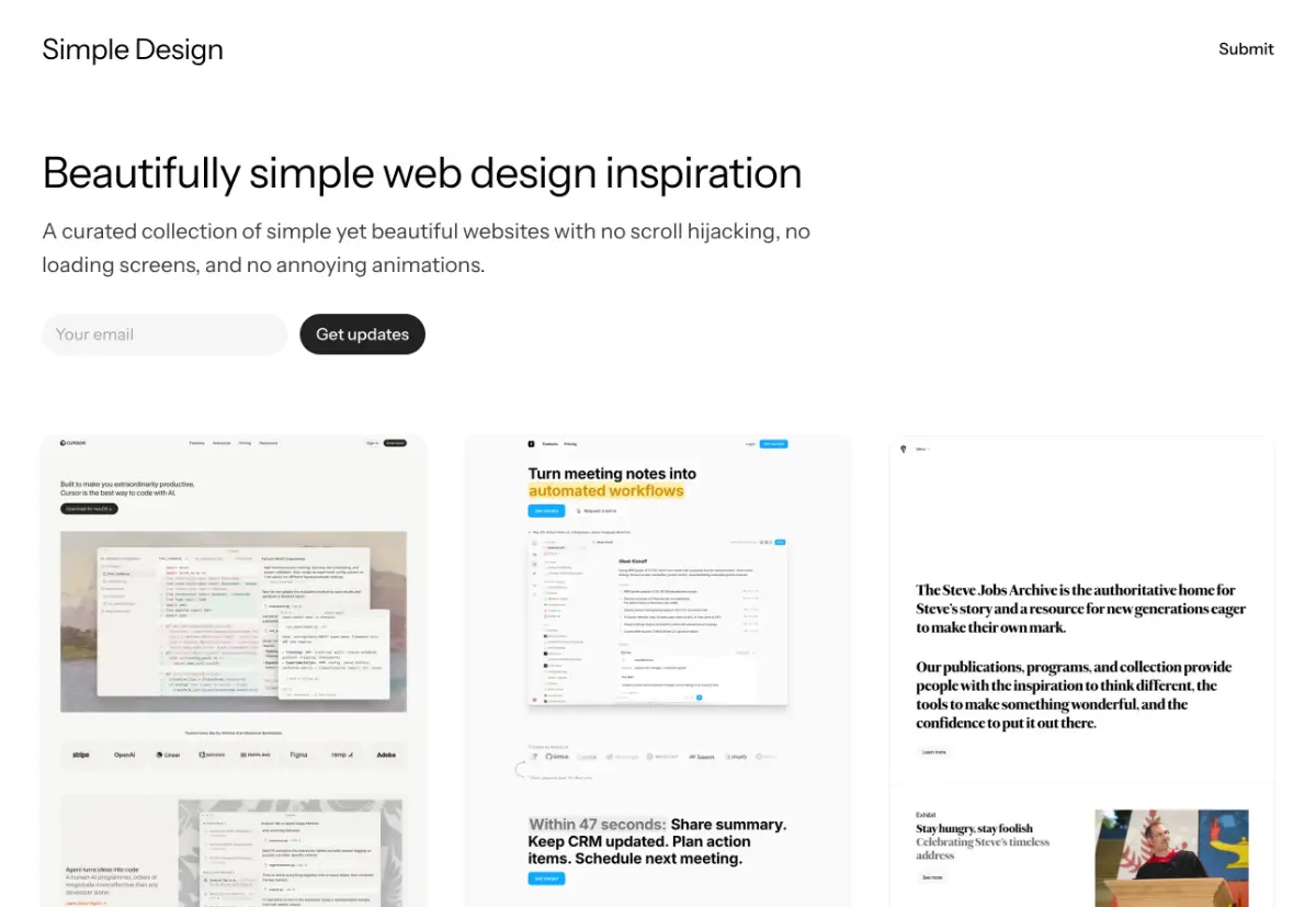Simple Design screenshot 1