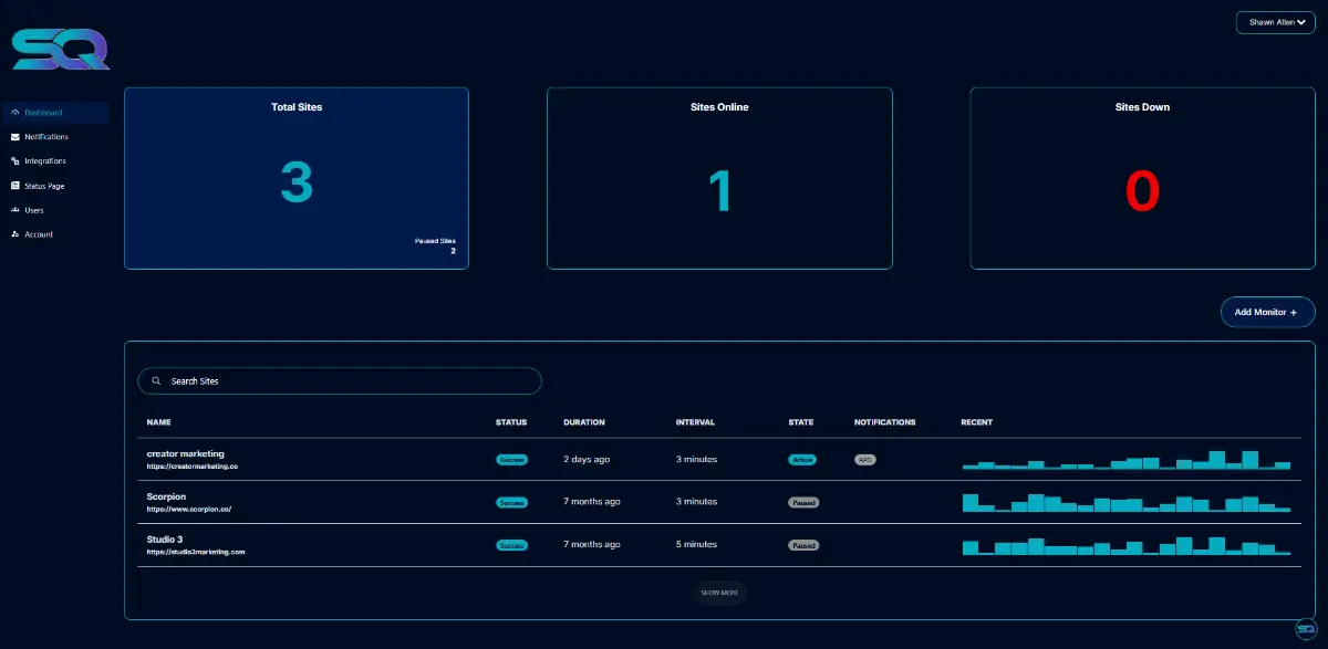 Site Qwality screenshot 3