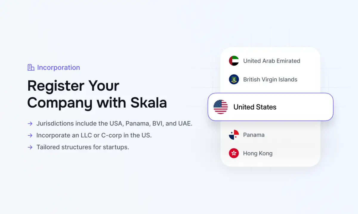 Skala - Incorporate in Nevada or Texas screenshot 3