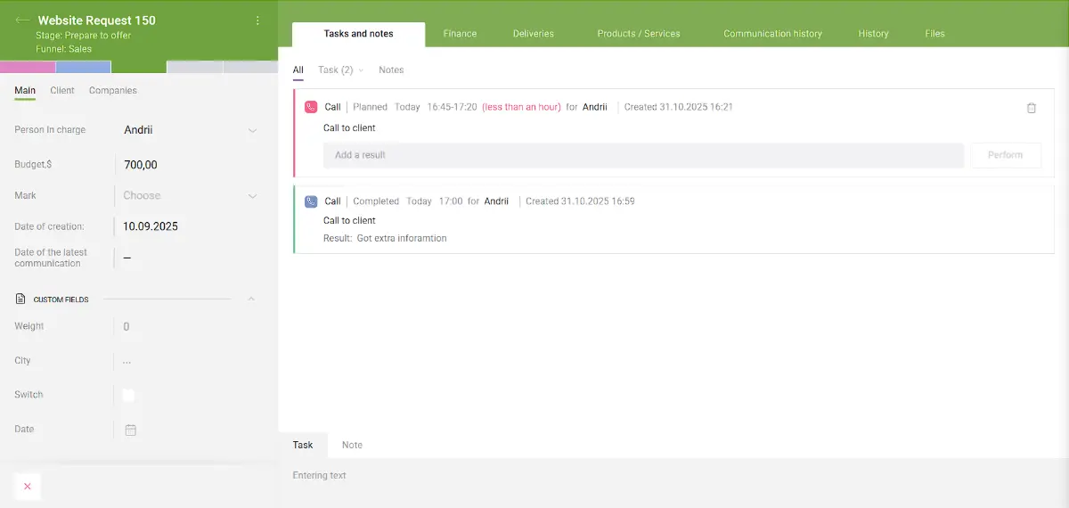 SmartCRM by Binotel image number 01