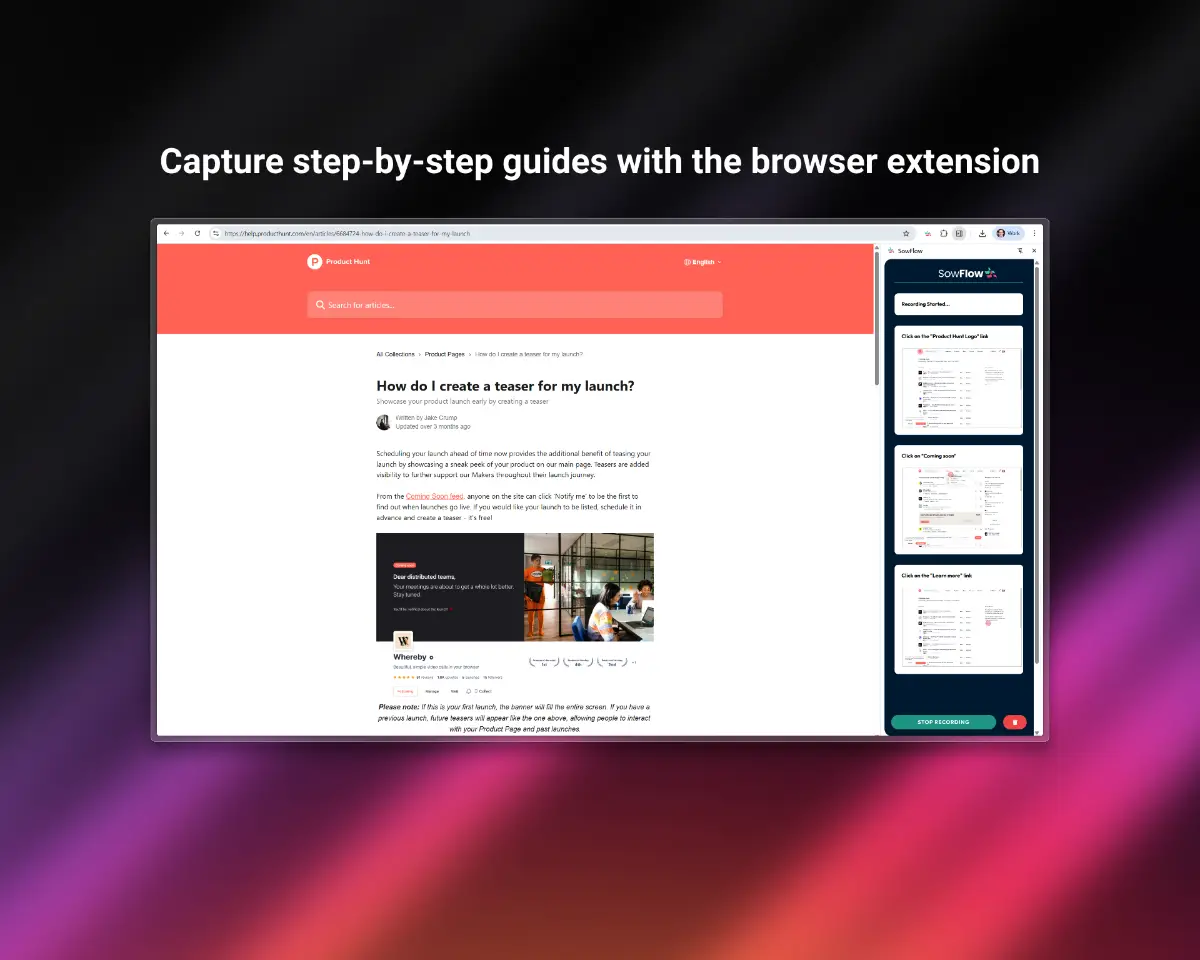 SowFlow screenshot 2