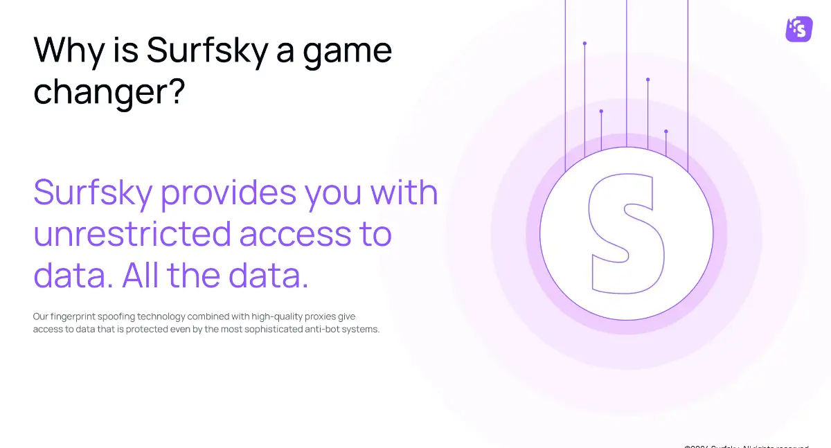Surfsky screenshot 1
